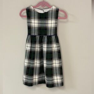 Ralph Lauren: Girls Blue / Green / White Tartan Plaid Dress, Size 4 / 4T